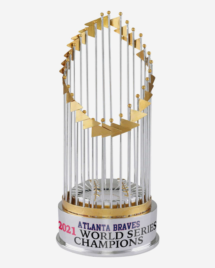 Atlanta Braves 2021 World Series Champions Replica Trophy FOCO - FOCO.com