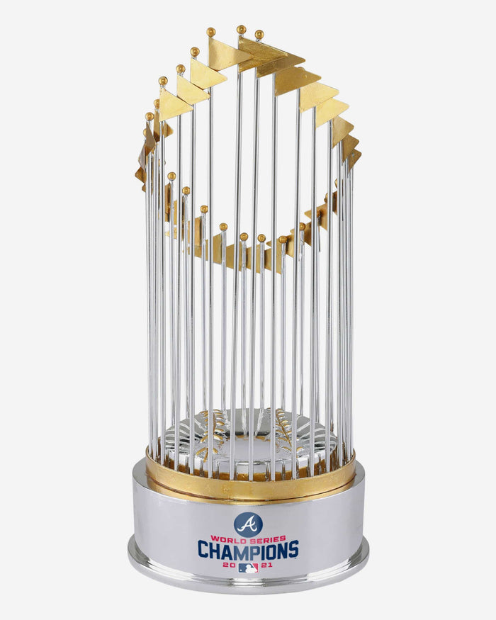 Atlanta Braves 2021 World Series Champions Replica Trophy FOCO - FOCO.com