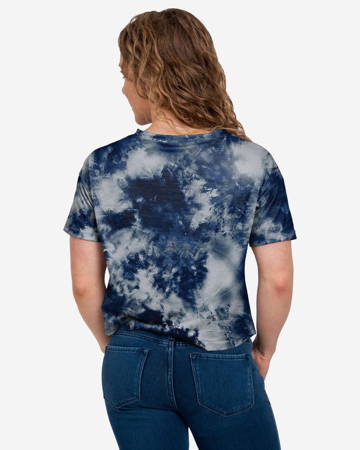 New York Yankees Womens To Tie-Dye For Crop Top FOCO - FOCO.com