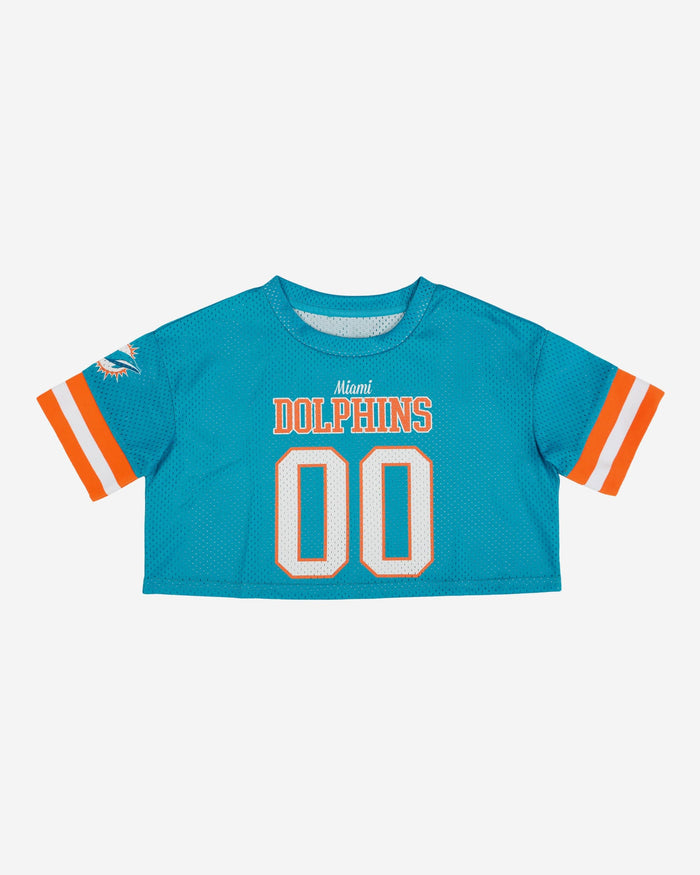 Miami Dolphins Womens Gameday Mesh Crop Top FOCO - FOCO.com