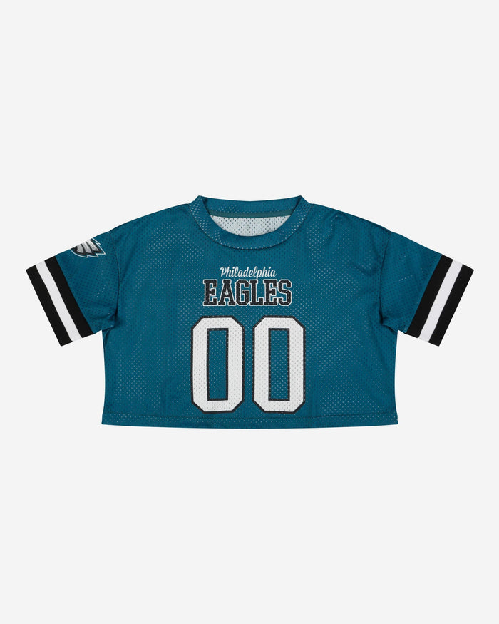 Philadelphia Eagles Womens Gameday Mesh Crop Top FOCO - FOCO.com