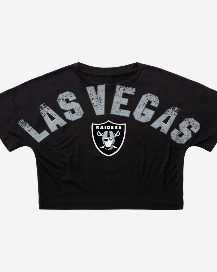 Las Vegas Raiders City Series Womens Crop Top FOCO - FOCO.com