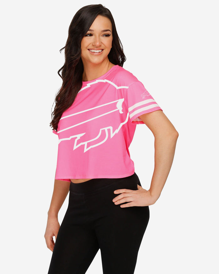 Buffalo Bills Womens Highlights Crop Top FOCO S - FOCO.com