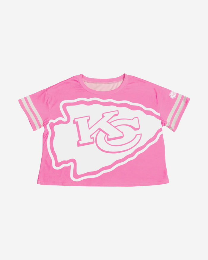 Kansas City Chiefs Womens Highlights Crop Top FOCO - FOCO.com