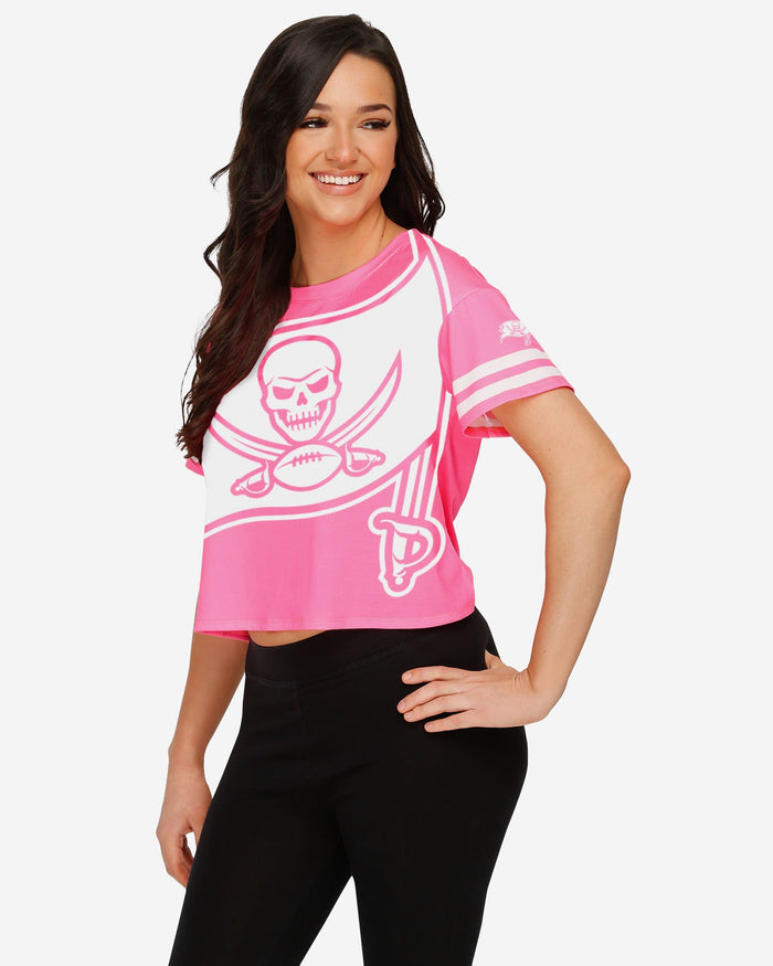 Tampa Bay Buccaneers Womens Highlights Crop Top FOCO S - FOCO.com