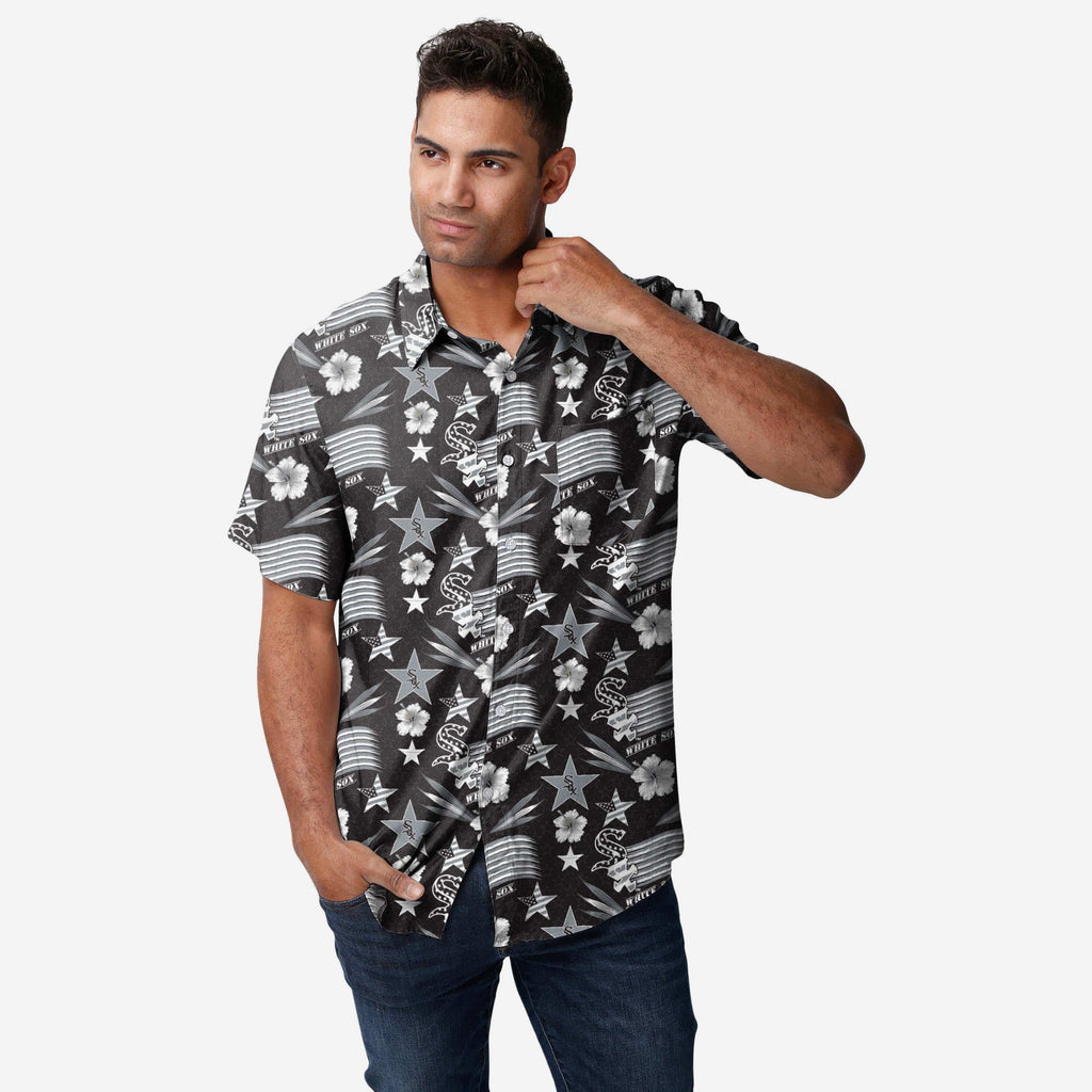 Chicago White Sox Americana Button Up Shirt FOCO S - FOCO.com