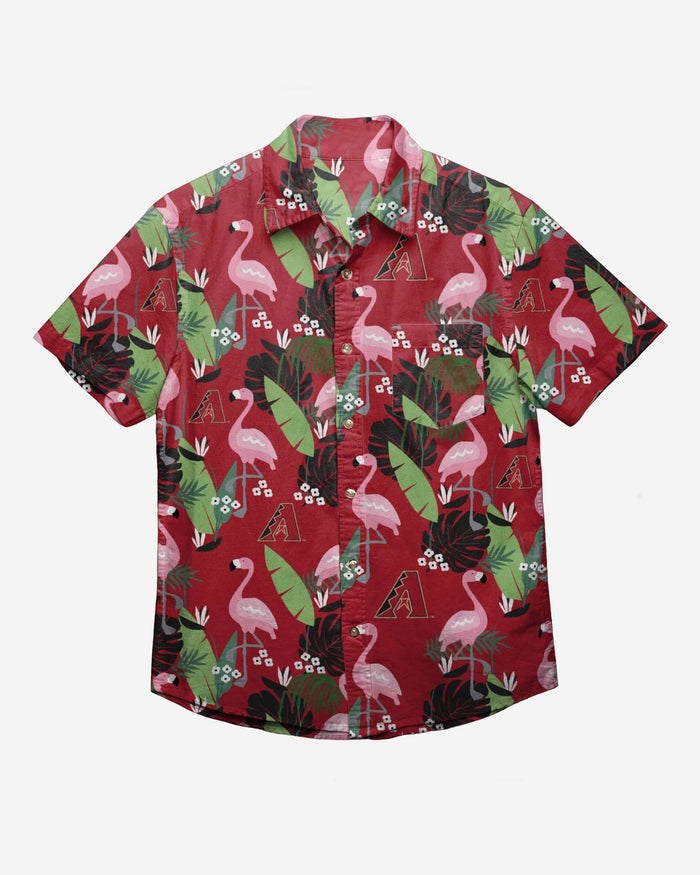 Arizona Diamondbacks Floral Button Up Shirt FOCO - FOCO.com