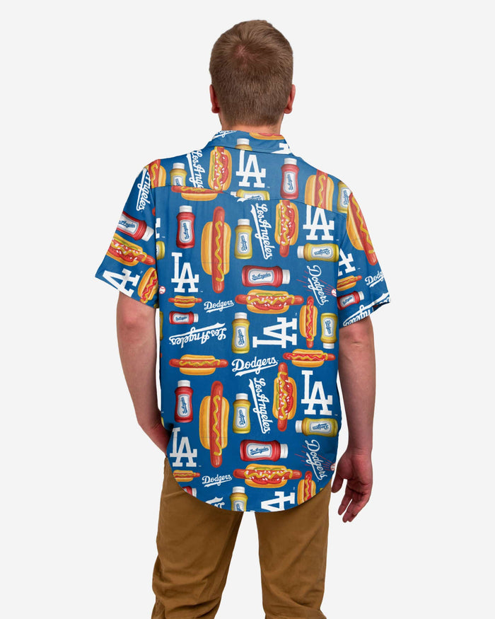 Los Angeles Dodgers Grill Pro Button Up Shirt FOCO - FOCO.com