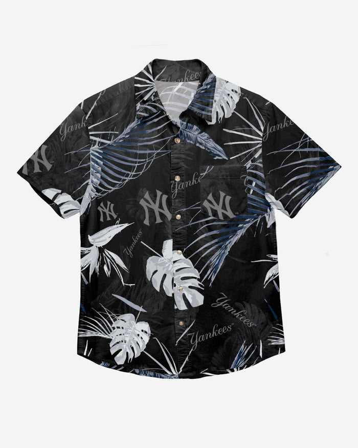 New York Yankees Neon Palm Button Up Shirt FOCO - FOCO.com