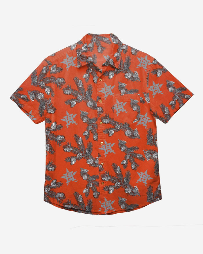 Houston Astros Pinecone Button Up Shirt FOCO - FOCO.com