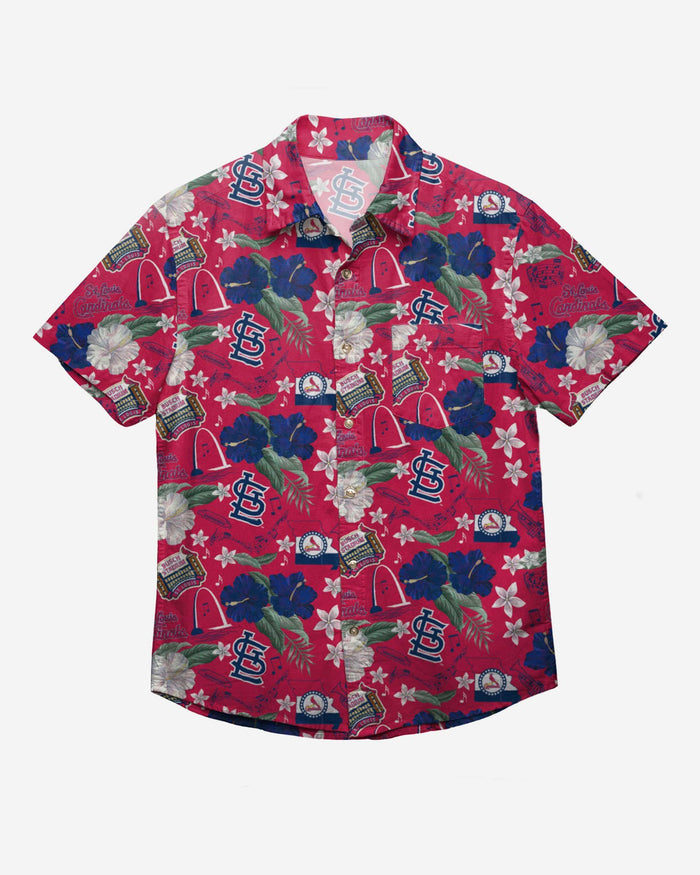 St Louis Cardinals City Style Button Up Shirt FOCO - FOCO.com