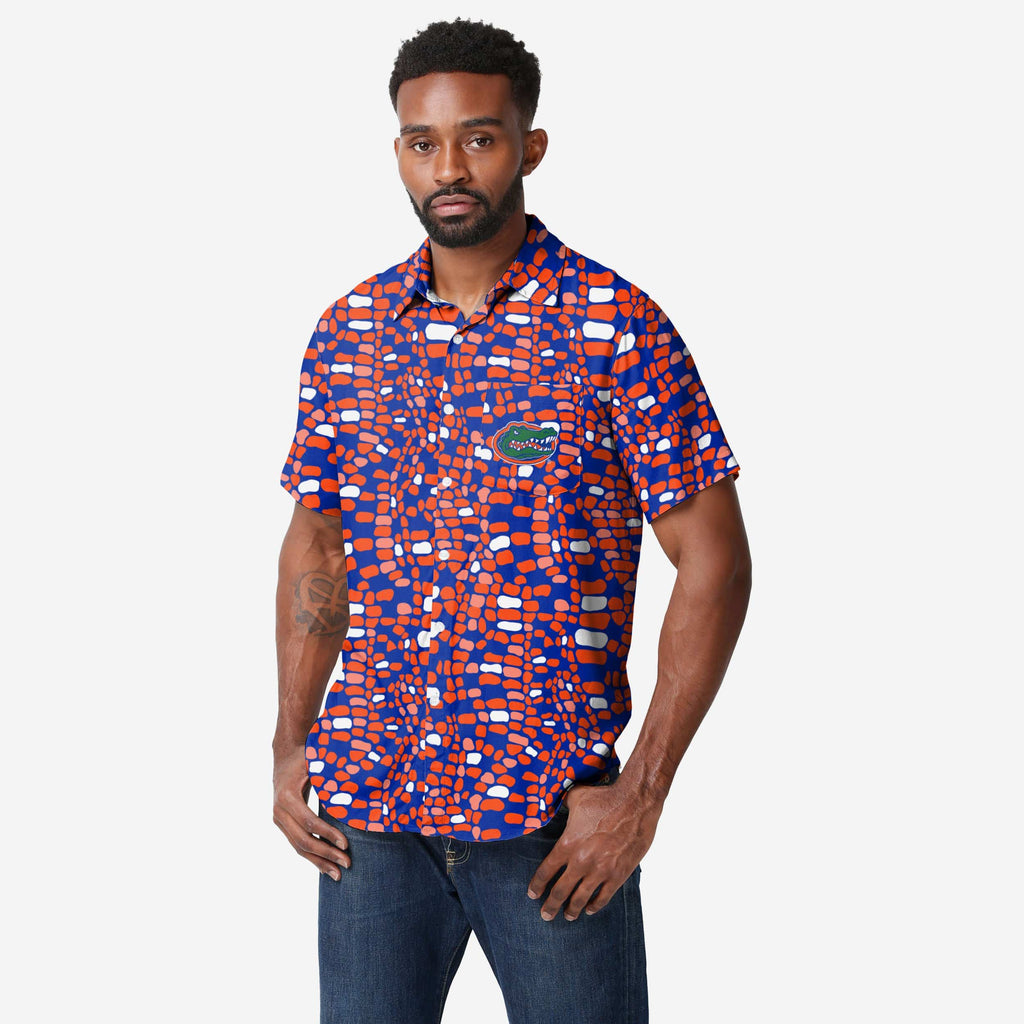 Florida Gators Thematic Button Up Shirt FOCO S - FOCO.com