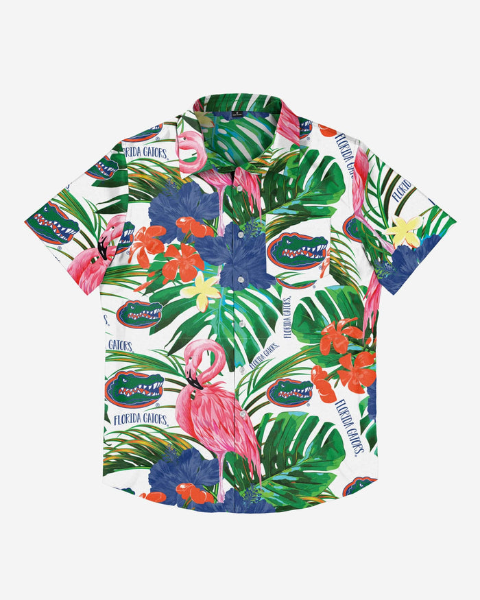 Florida Gators Flamingo Button Up Shirt FOCO - FOCO.com