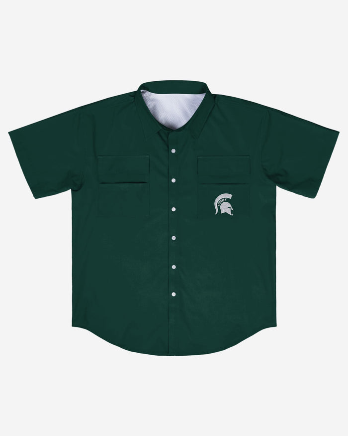 Michigan State Spartans Gone Fishing Shirt FOCO - FOCO.com