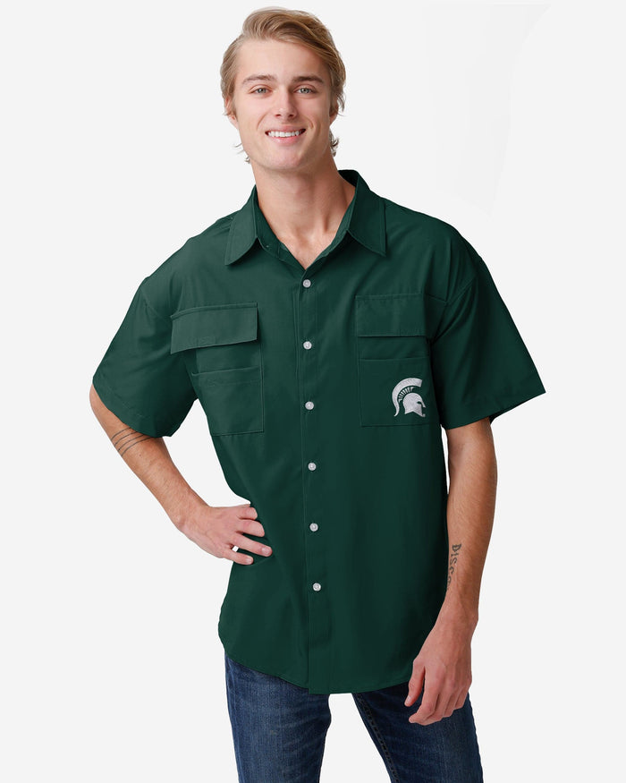 Michigan State Spartans Gone Fishing Shirt FOCO S - FOCO.com