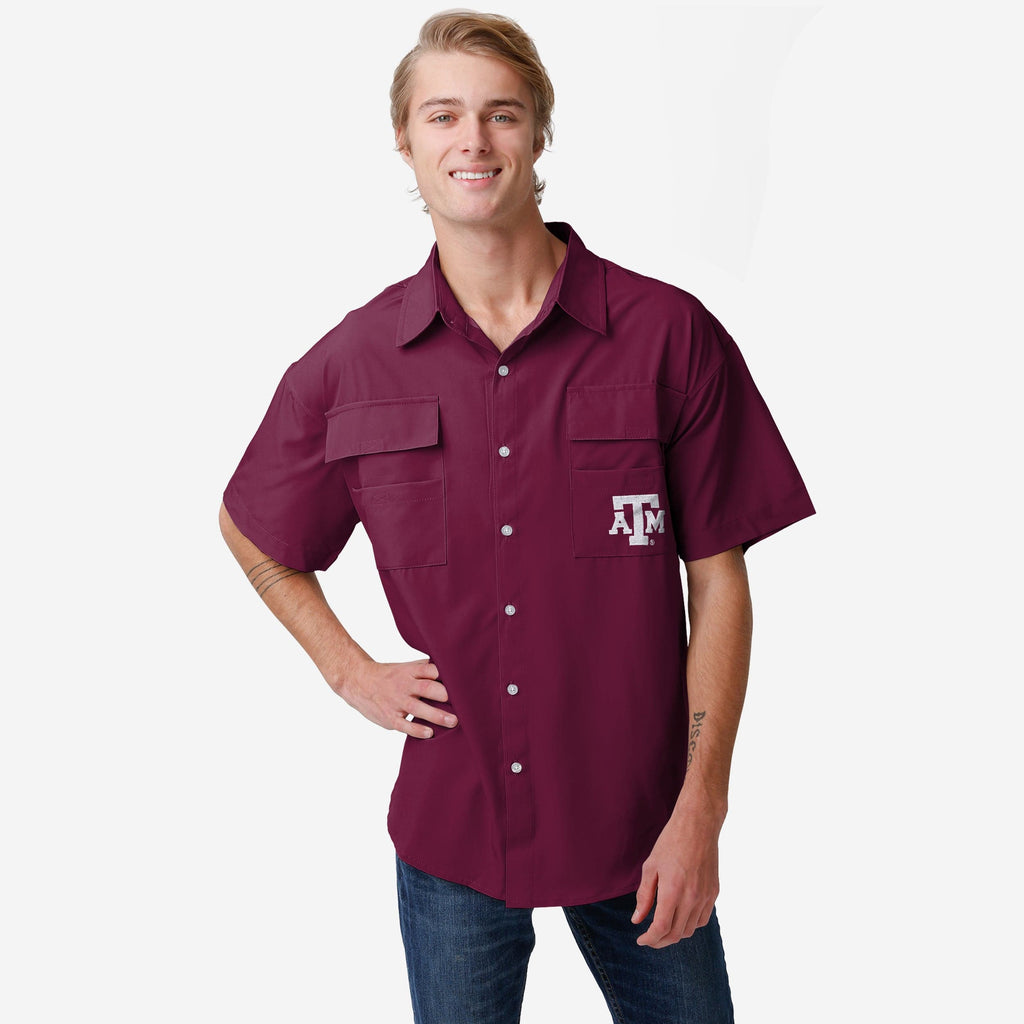 Texas A&M Aggies Gone Fishing Shirt FOCO S - FOCO.com