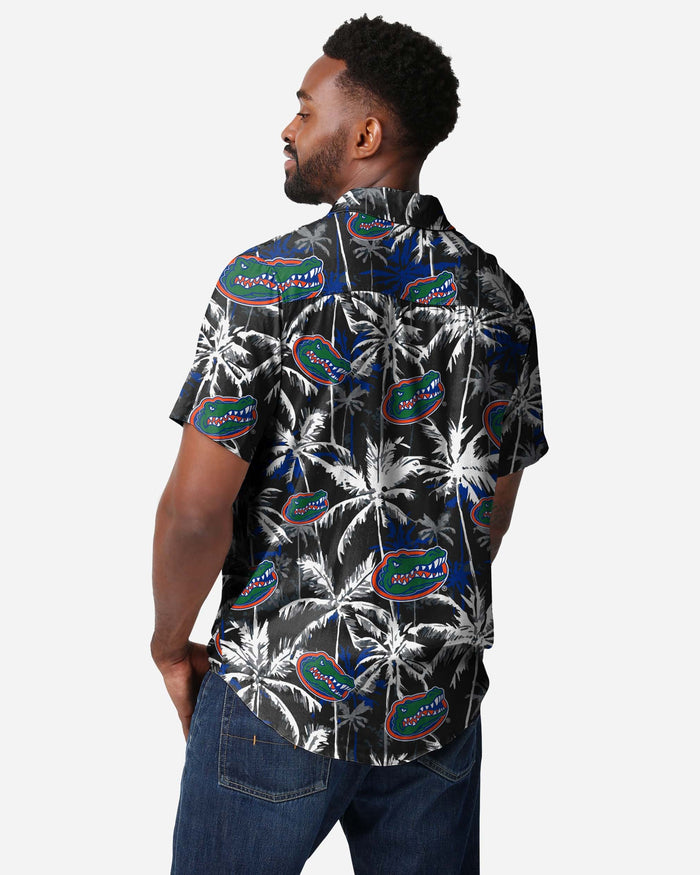 Florida Gators Black Floral Button Up Shirt FOCO - FOCO.com