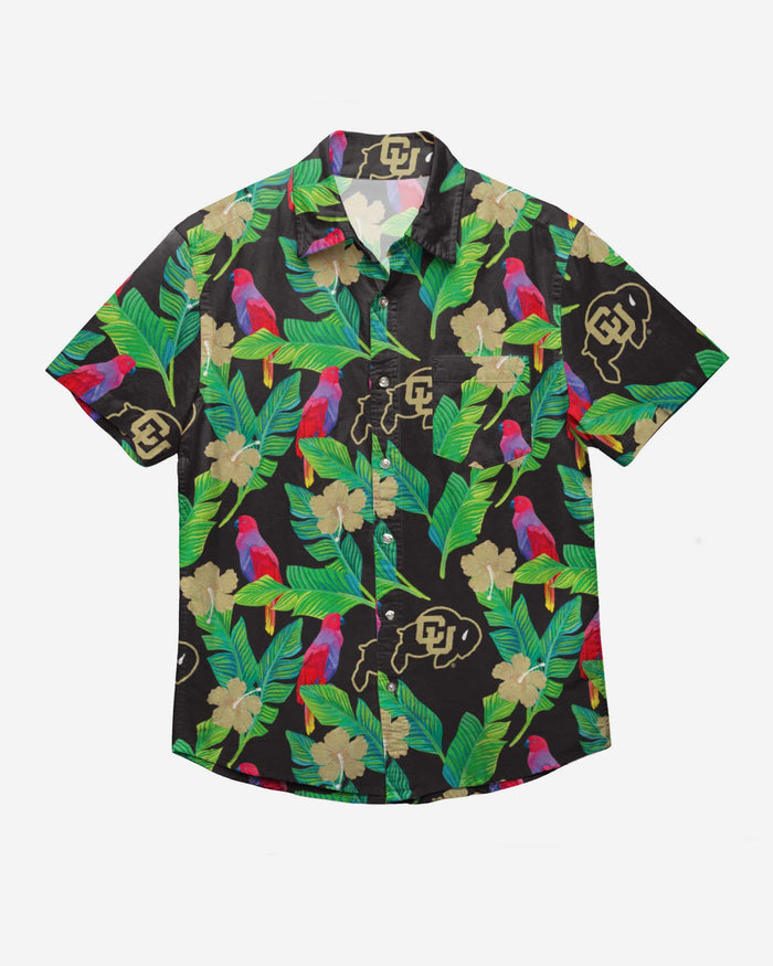 Colorado Buffaloes Floral Button Up Shirt FOCO - FOCO.com