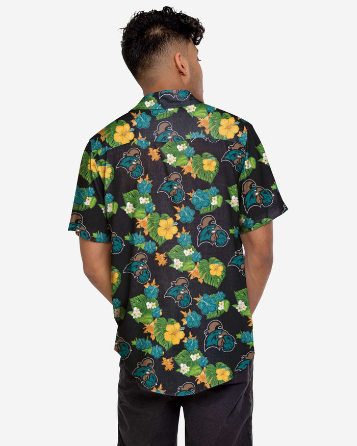 Coastal Carolina Chanticleers Floral Button Up Shirt FOCO - FOCO.com