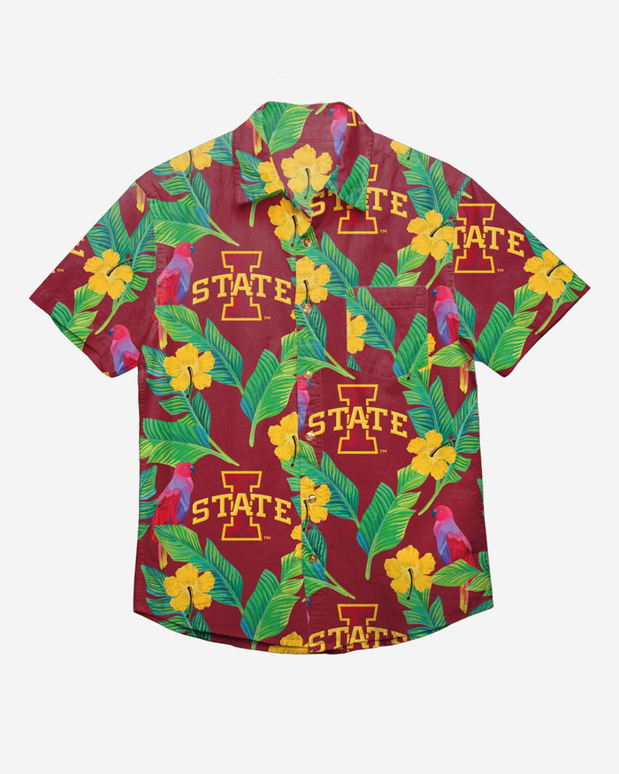 Iowa State Cyclones Floral Button Up Shirt FOCO - FOCO.com