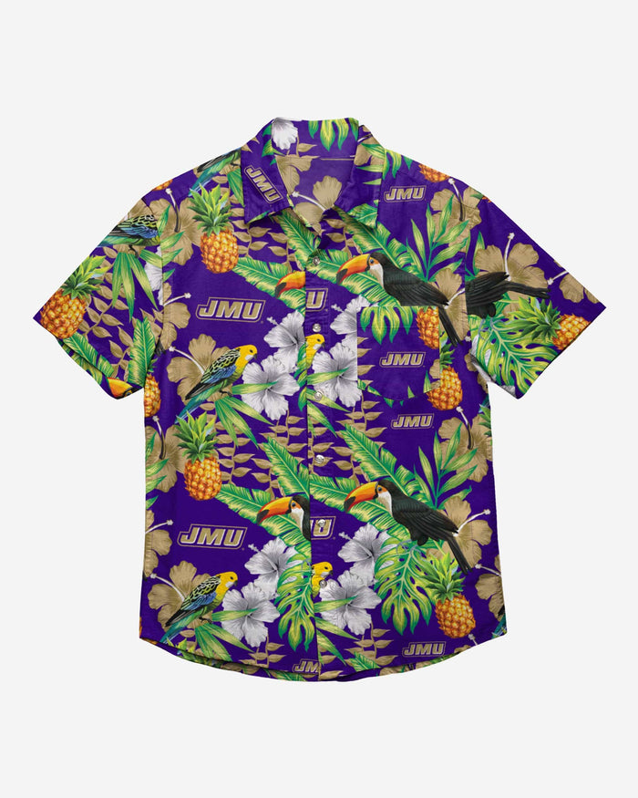 James Madison Dukes Floral Button Up Shirt FOCO - FOCO.com