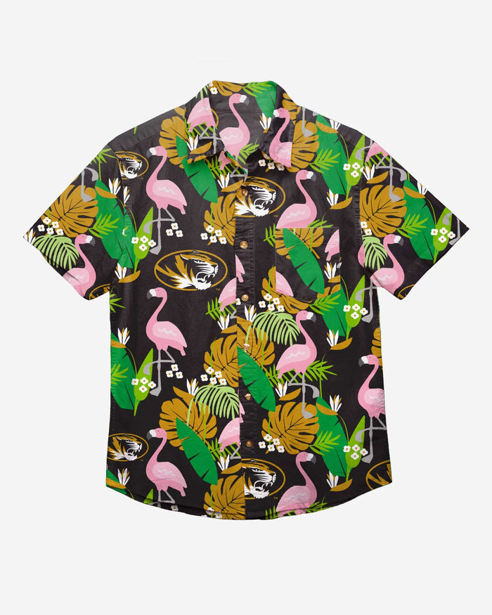 Missouri Tigers Floral Button Up Shirt FOCO - FOCO.com