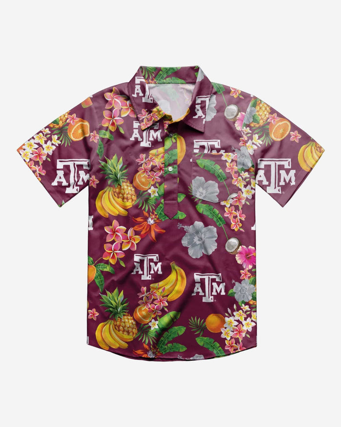 Texas A&M Aggies Fruit Flair Short Sleeve Polo Shirt FOCO - FOCO.com