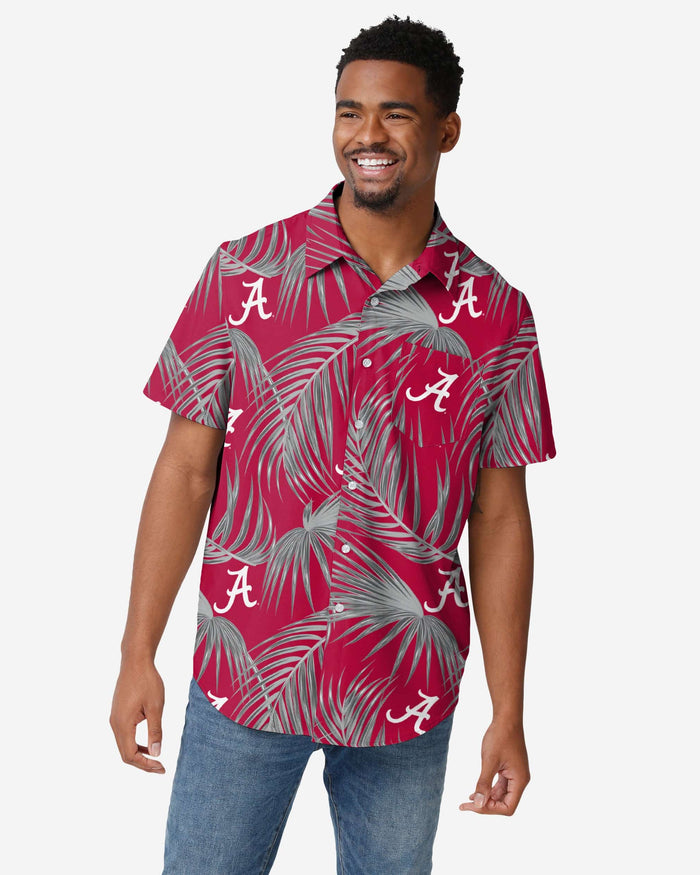 Alabama Crimson Tide Hawaiian Button Up Shirt FOCO S - FOCO.com