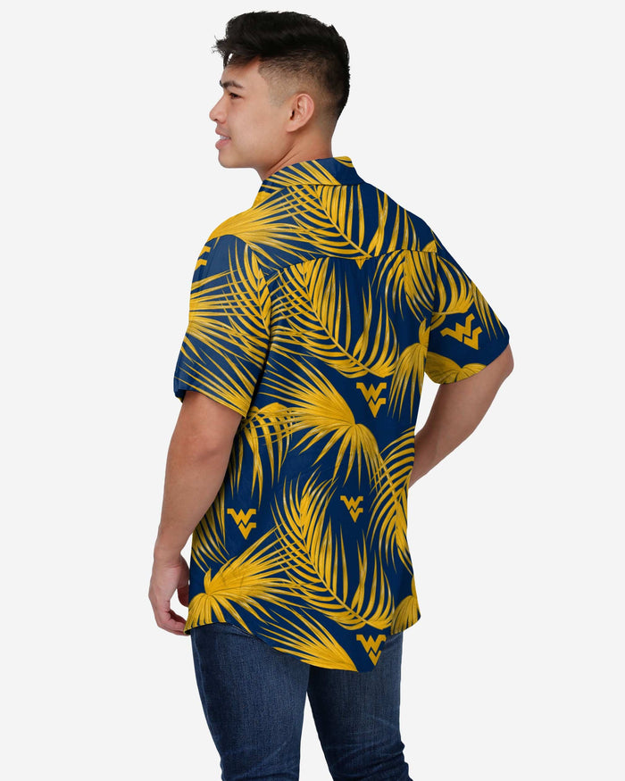 West Virginia Mountaineers Hawaiian Button Up Shirt FOCO - FOCO.com