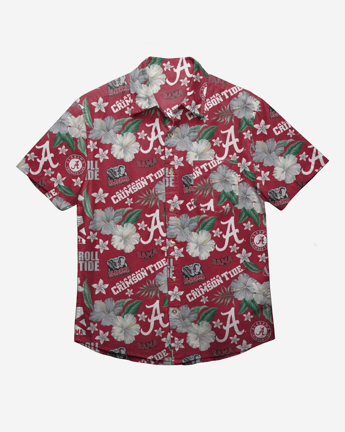 Alabama Crimson Tide City Style Button Up Shirt FOCO - FOCO.com