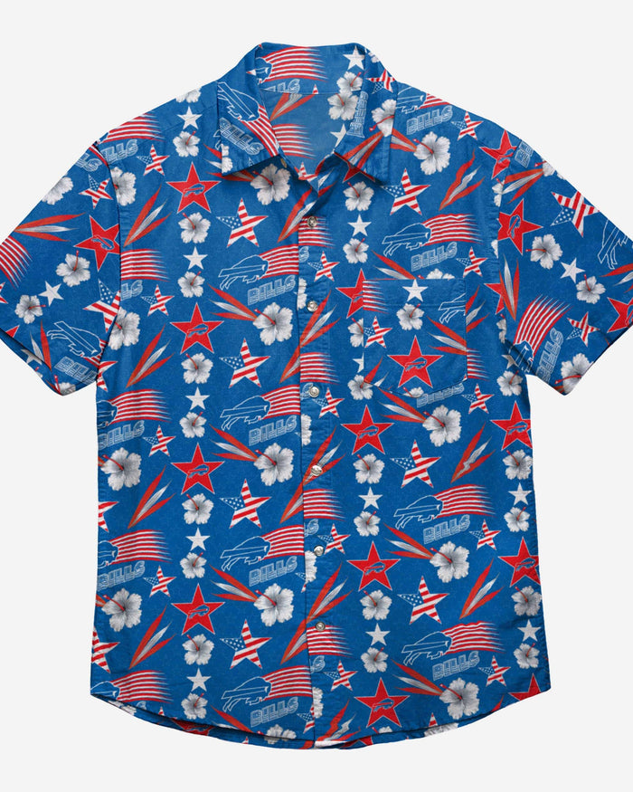 Buffalo Bills Americana Button Up Shirt FOCO - FOCO.com