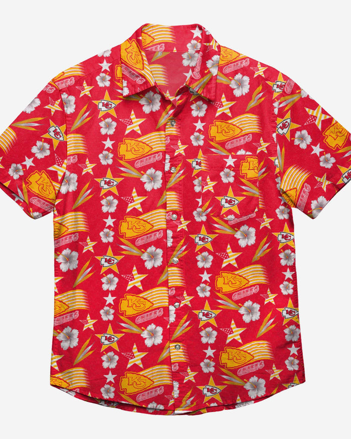 Kansas City Chiefs Americana Button Up Shirt FOCO - FOCO.com