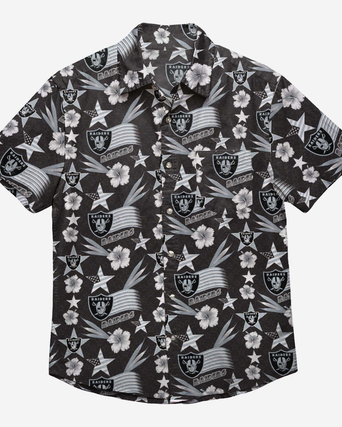 Las Vegas Raiders Americana Button Up Shirt FOCO - FOCO.com