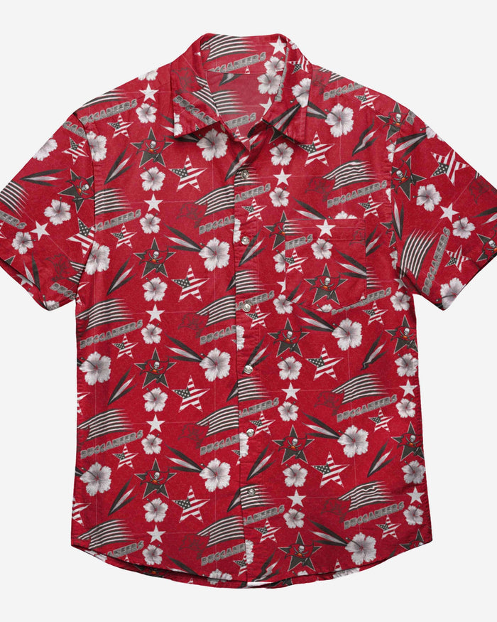 Tampa Bay Buccaneers Americana Button Up Shirt FOCO - FOCO.com