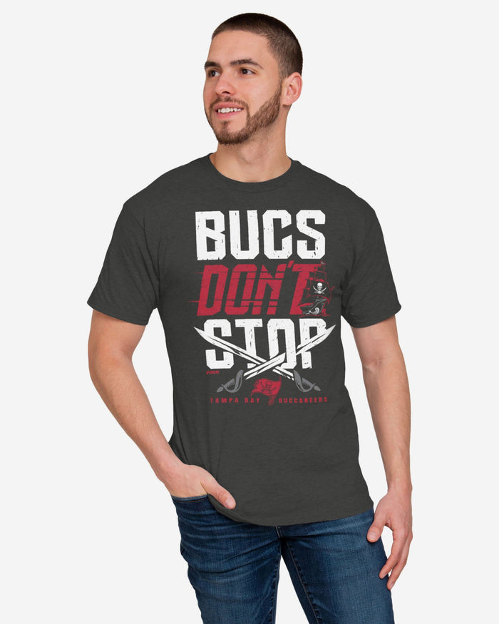 Tampa Bay Buccaneers Bucs Don't Stop T-Shirt FOCO - FOCO.com