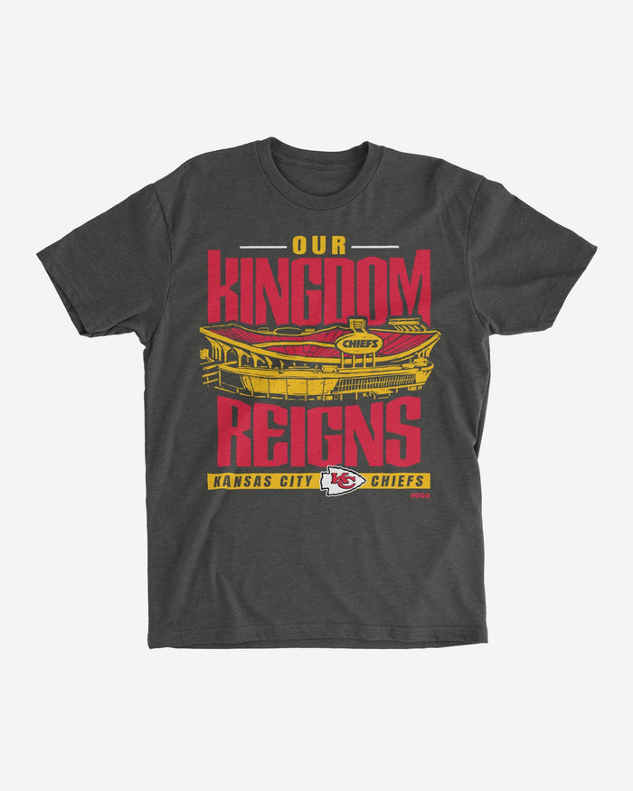 Kansas City Chiefs Our Kingdom Reigns T-Shirt FOCO S - FOCO.com