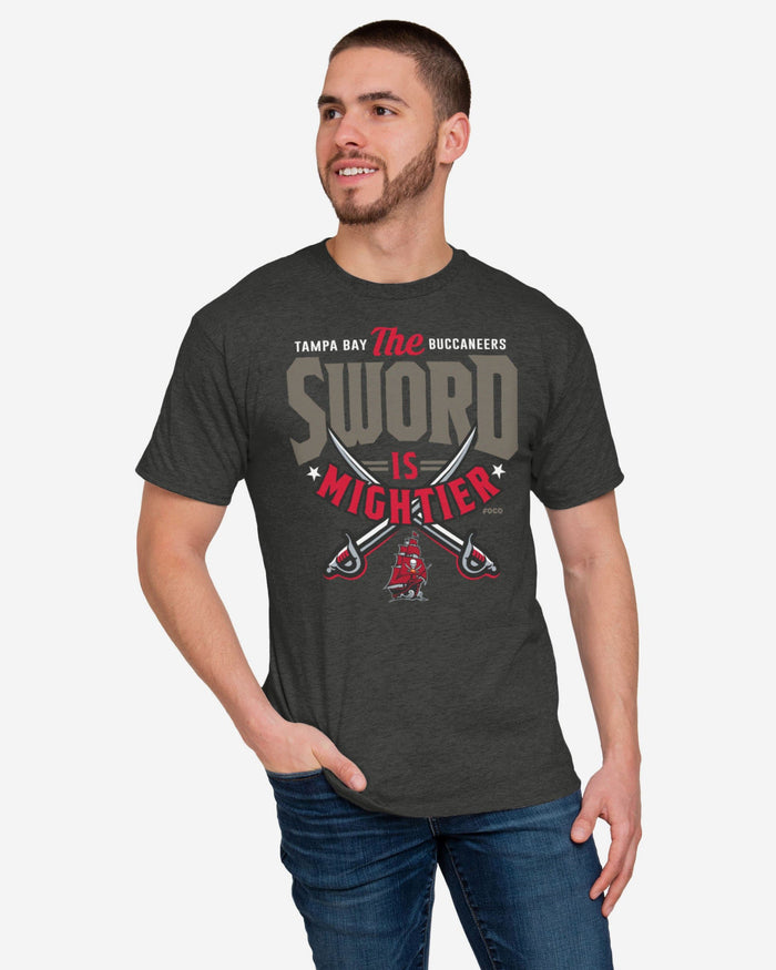 Tampa Bay Buccaneers Sword Is Mightier T-Shirt FOCO - FOCO.com