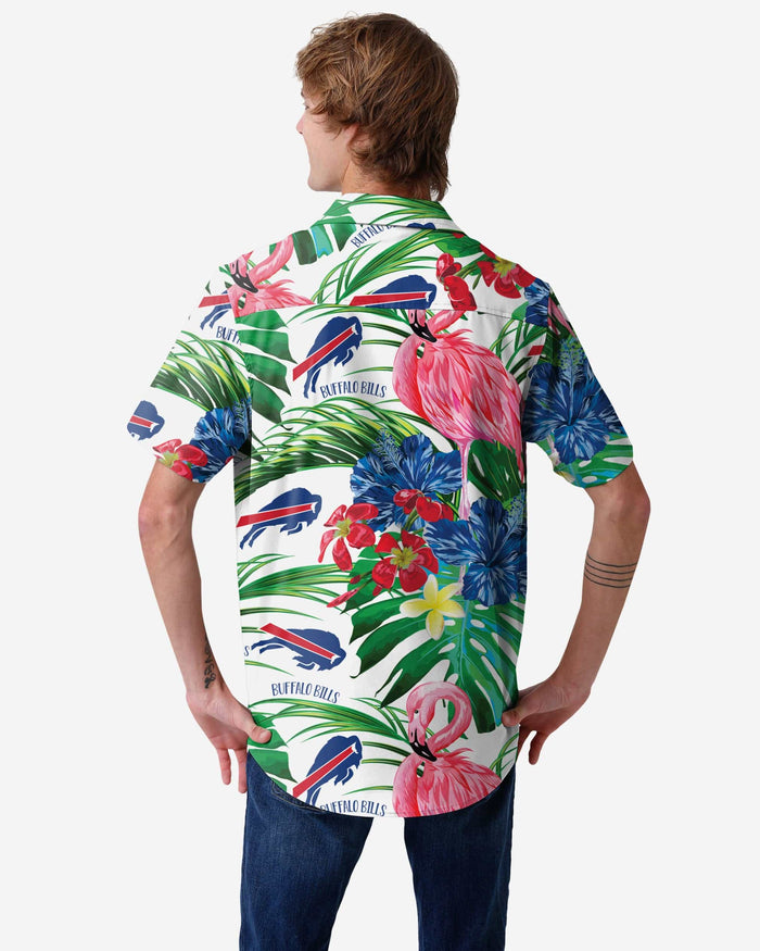 Buffalo Bills Flamingo Button Up Shirt FOCO - FOCO.com