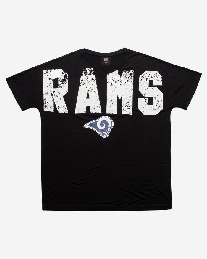 It Center Rasm Los Angeles Rams Legacy Wordmark T-Shirt FOCO