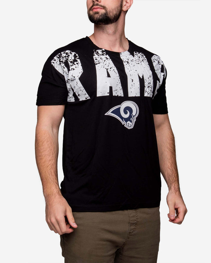 Los Angeles Rams Legacy Wordmark T-Shirt FOCO S - FOCO.com