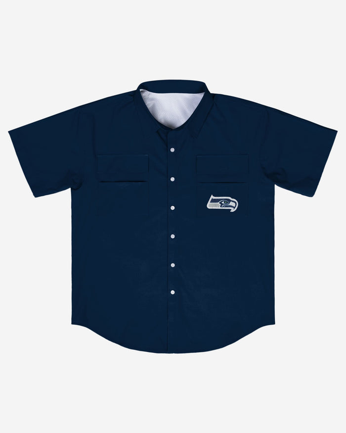 Seattle Seahawks Gone Fishing Shirt FOCO - FOCO.com