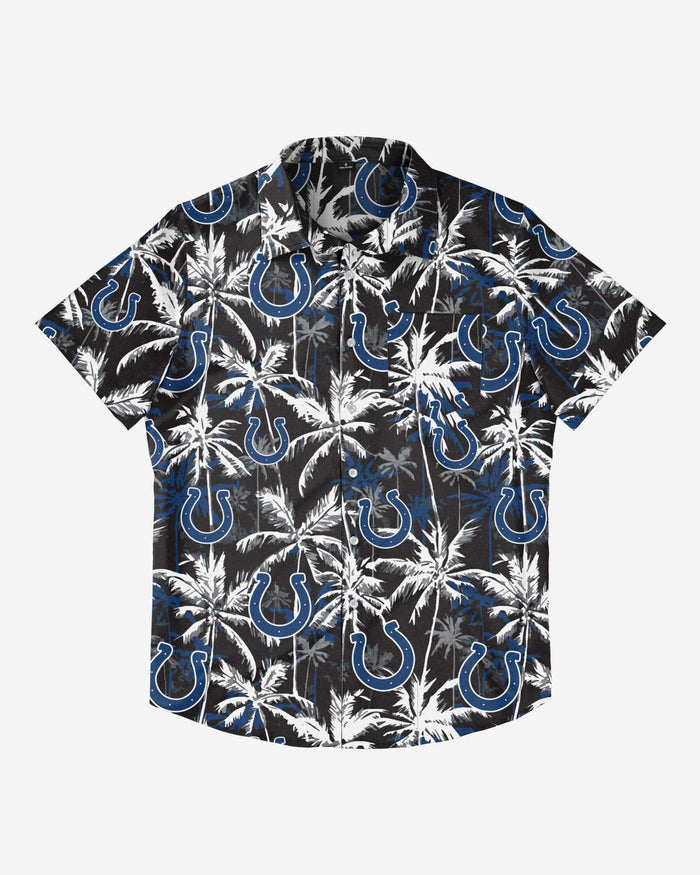 Indianapolis Colts Black Floral Button Up Shirt FOCO - FOCO.com