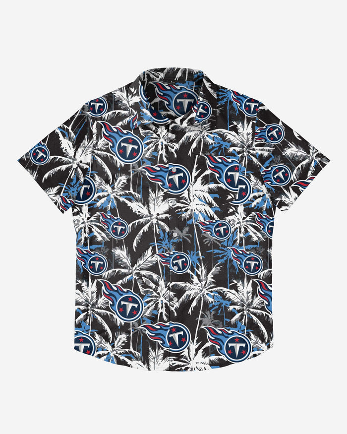 Tennessee Titans Black Floral Button Up Shirt FOCO - FOCO.com