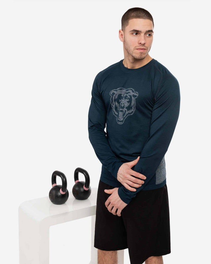 Chicago Bears Long Sleeve Performance Pride Shirt FOCO - FOCO.com