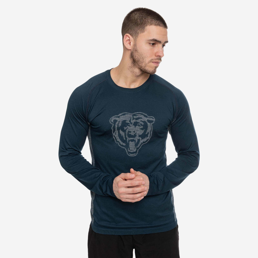 Chicago Bears Long Sleeve Performance Pride Shirt FOCO S - FOCO.com