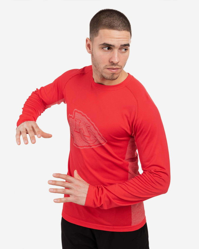 Kansas City Chiefs Long Sleeve Performance Pride Shirt FOCO - FOCO.com