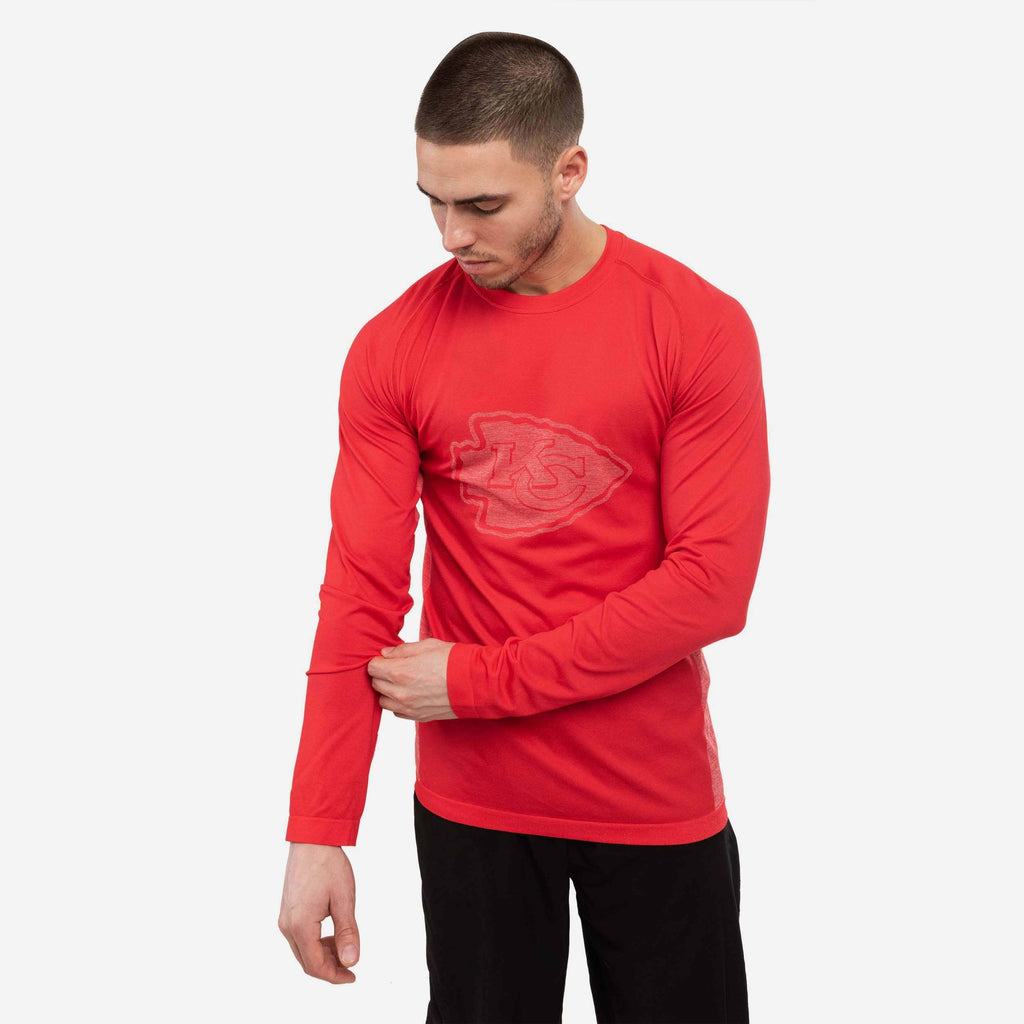 Kansas City Chiefs Long Sleeve Performance Pride Shirt FOCO S - FOCO.com