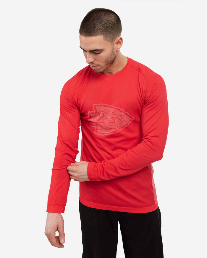 Kansas City Chiefs Long Sleeve Performance Pride Shirt FOCO S - FOCO.com