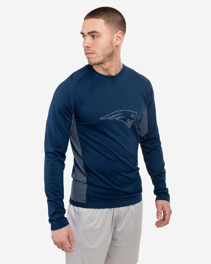 New England Patriots Long Sleeve Performance Pride Shirt FOCO S - FOCO.com