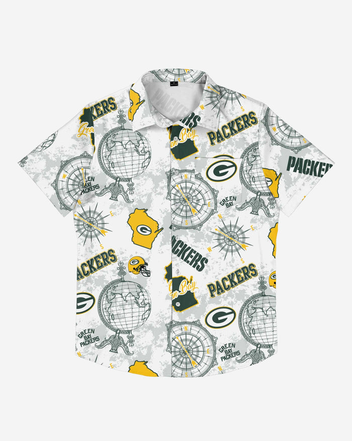 Green Bay Packers Mercader Button Up Shirt FOCO - FOCO.com